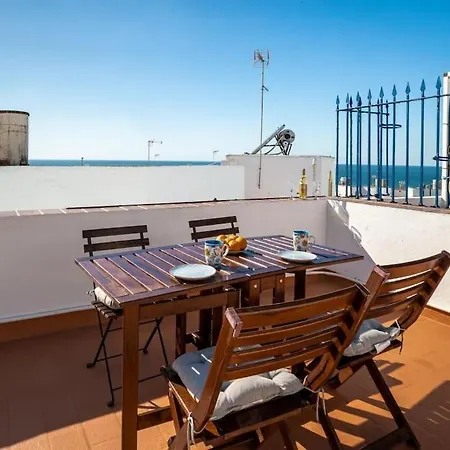 Apartment Sardina Is A Charming In The Fishermen Quarter In Conil *